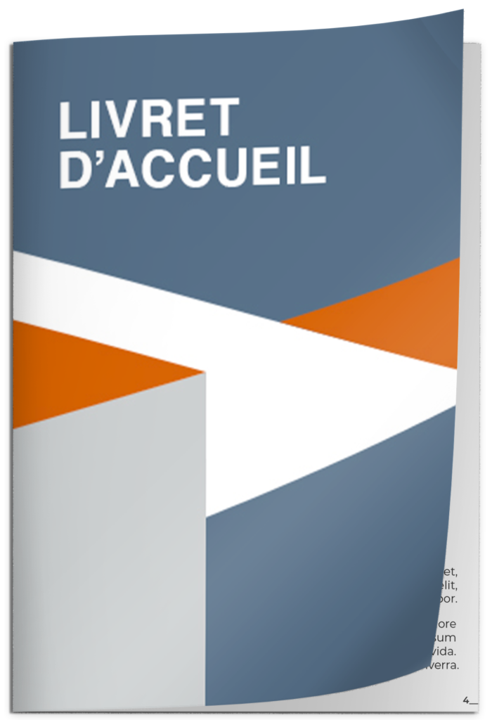 Modèle de Livret d'accueil (format Word) (M16162) image