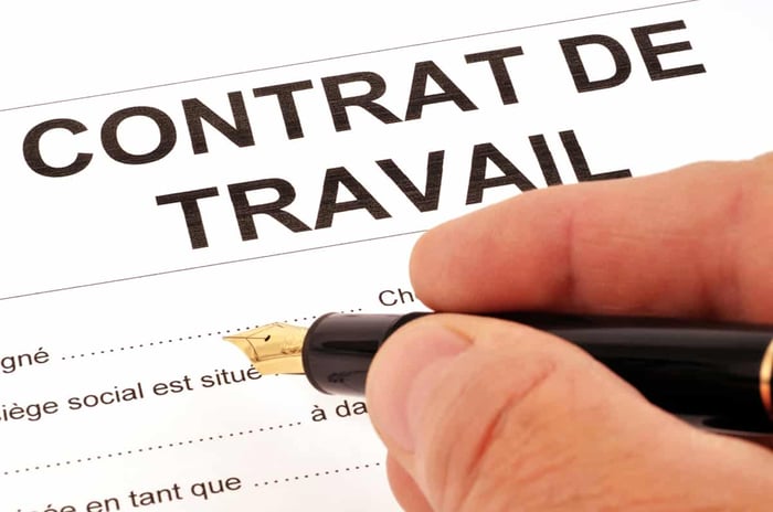 Modèle de contrat de travail en RDC image