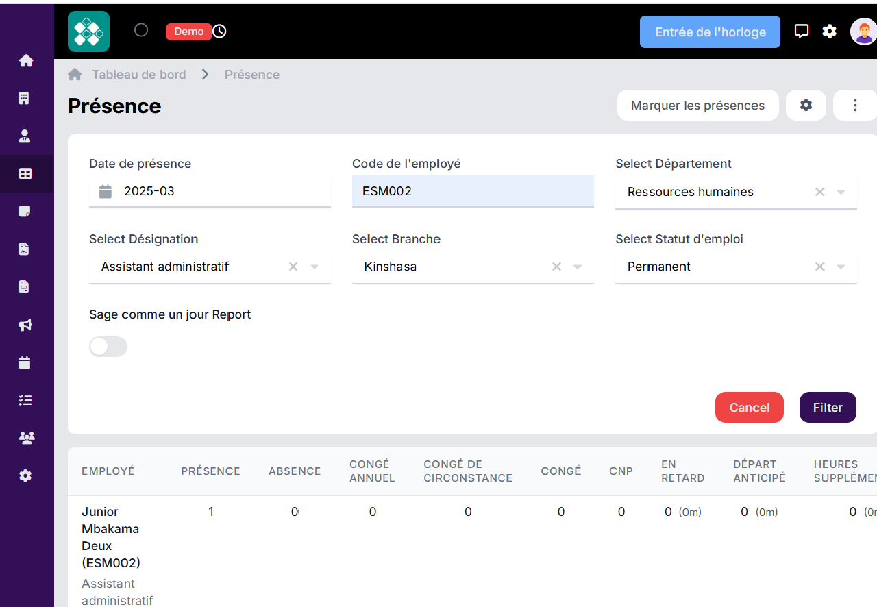 logiciel-presence-module